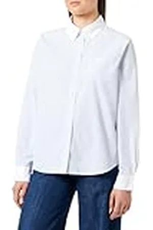 GANT Dames Reg Contrast Collar Gestreept Shirt Blouse, , 38