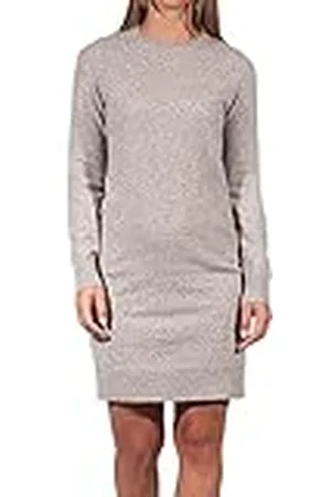 VERO MODA Dames Vmdoffy Ls O-hals jurk Ga Noos jurk, , 36 EU/M