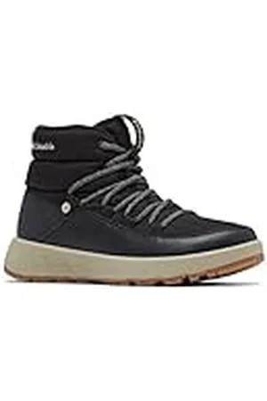 Columbia Slopeside Village Omni-Heat Mid Sneeuwlaarzen voor heren, Zwart Zwart X Silver Sage, 36 EU