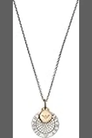 Emporio Armani Dames tweekleurige sterling zilveren ketting