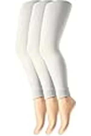 QS by s.Oliver Socks Unisex Kinderen Online Junior Originals sust. Tights 40 DEN 3p sokken, offwhite, 98/116
