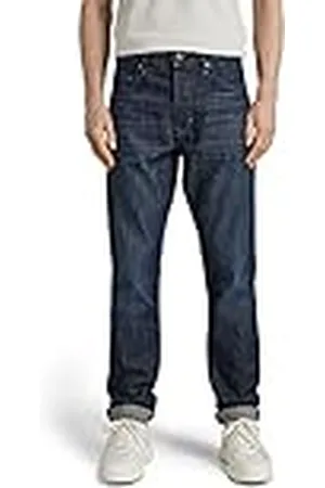 G-Star Raw herenjeans Triple A Regular Straight, blauw (gedragen in Pacific B988-d350), 35W/32L