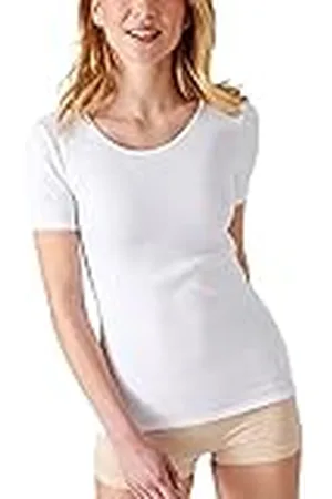 Damart T-shirt Fine Côte Thermolactyl, dames, , maat XS, korte mouwen, , L