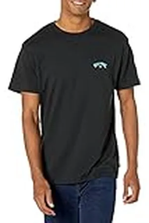 Billabong Heren Classic Short Sleeve Premium Logo Graphic Tee T-shirt, , S