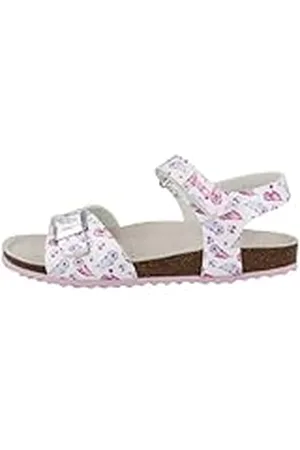 Geox Meisjes J Adriel Girl Sandaal, White Lavender, 24 EU