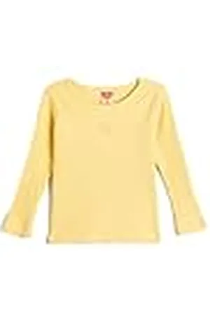 Koton Babygirls Basic Long Sleeve Ribbed Crew Neck Heart Embordered T-Shirt, , 12-18 Maanden