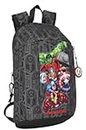 Safta Avengers Ventta Mini-rugzak voor dagelijks gebruik, ideaal voor kinderen van verschillende leeftijden, comfortabel en veelzijdig, kwaliteit en duurzaamheid, 22 x 10 x 39 cm, , M, Casual