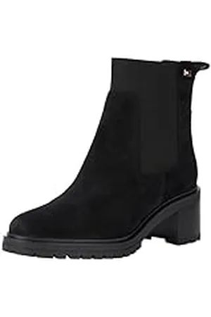 Tommy Hilfiger Vrouwen vlag MID Heel Suede Chelsea (FW0FW08429) enkellaarzen, , 3.5 UK, , 36 EU