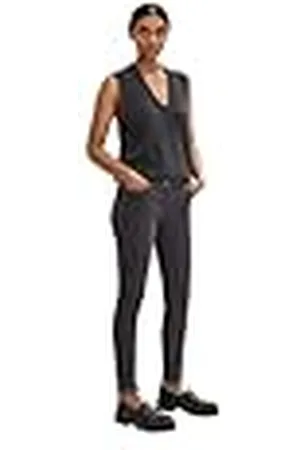 TOM TAILOR Dames Alexa Slim fluwelen broek 1034190, , 34W / 30L