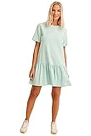 NA-KD Dames Tennis T-shirt Jurk Casual, , XXL