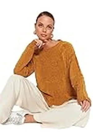 Trendyol FeMan Regular fit Basic ronde hals gebreide trui, , S, , S