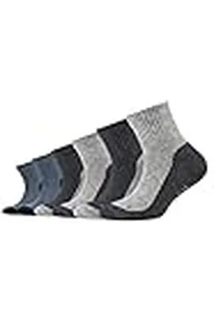 Camano 1116005000 - protex function kinderquarters 6 paar, maat 27/30, kleur donkergrijs melange