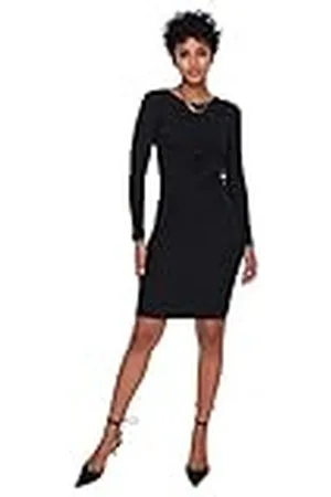 Trendyol Dames Midi Basic Regular Gebreide Jurk, , XL