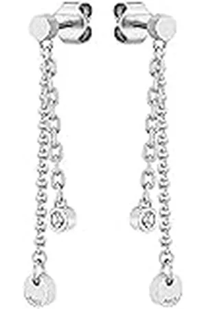 HUGO BOSS Sieraden Dames IRIS Collection Dangle & Drop Oorbellen Roestvrij staal - 1580332, Eén maat, Roestvrij staal, Geen edelsteen
