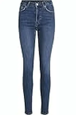 VILA Skinny fit jeans voor dames, middelhoge taille, , (M) W x 30L