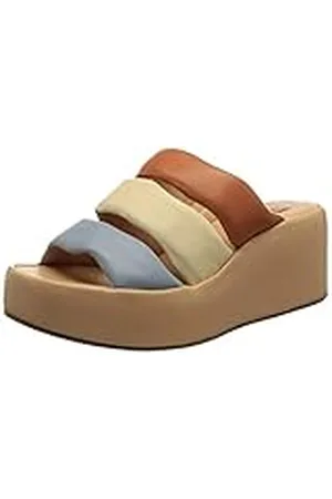 Högl Dune pantoffels voor dames, abrikoos/multi, 37,5 EU, , 37.5 EU Breed