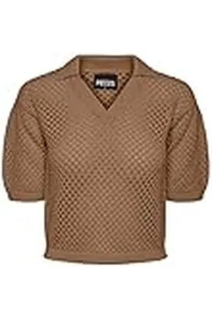 Pieces® Poloshirt voor dames, , XS