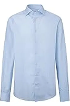 Hackett Heren Twill FINE Stripe Shirt, , 18, , 46 NL