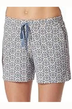 Schiesser Dames slaapbroek kort katoen stretchmix + Relax pyjama-broekje, , 38