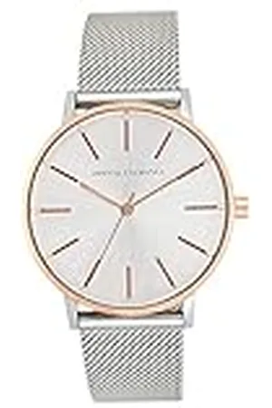 Armani Exchange Roestvrijstalen horloge met drie wijzers
