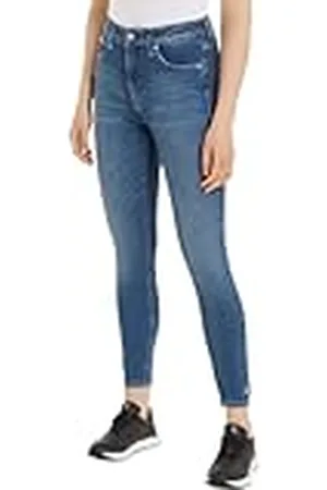 Calvin Klein Jeans Hoge taille Super Skinny Enkelbroek voor dames, , 27W