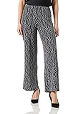 VERO MODA Vmkanz Hw Wijde broek JRS Ptt broek voor dames, , XS petite