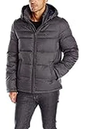 Tommy Hilfiger Heren Down Alternatieve bovenkleding jas Klassieke Puffer Jas met capuchon, , B077TWL2SB