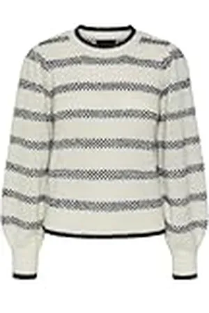 Pieces® Bestseller A/S Dames Pcjadine Ls O-Neck Knit Bc Pullover, , L