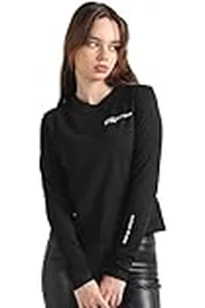 Calvin Klein Jeans Vrouwen Multi Placement T-shirt met lange mouwen L/S T-shirts, ., XL grote maten