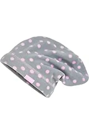 Playshoes Meisjes stippen beanie muts, , 49, , 49 cm