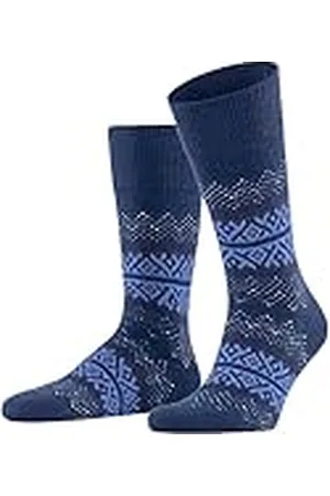Falke Heren Sokken Inverness M SO Wol Kasjmier Gedessineerd 1 Paar, , 39-42