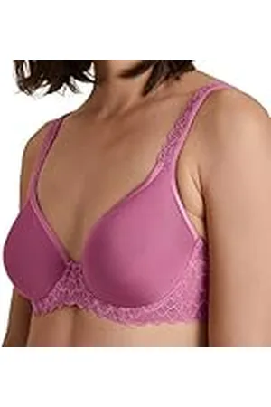 Calida Natural Comfort Lace Spacer BH rood violet, 1 stuk, maat 80C, , 80C