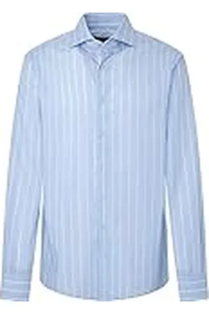 Hackett Heren Micro Wide Stripe Shirt, , 40