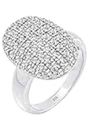 Elli Dames 925 Sterling Silber Zilver Brillantschliff ,kristal