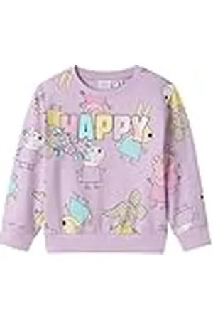 NAME IT Meisjes Nmffira Peppa Nreg Sweat Unb Cplg, , 110