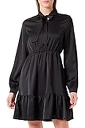 USHA Dames midi-jurk met volant 17529119, , S, , S