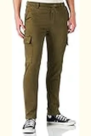 Camel Active Vrijetijdsbroek voor heren, olijfbruin, 34W x 32L