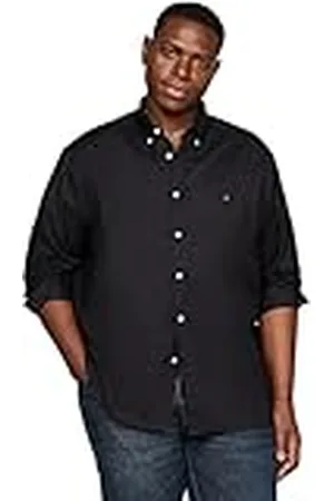 Tommy Hilfiger Heren Bt-Core Flex Poplin Rf Shirt L/S, , 3XL grote maten