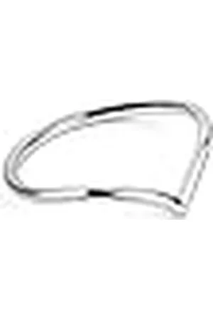 SINGULARU Peak Ring. Sterling met Glanzende Rhodium Plating. Maat 14