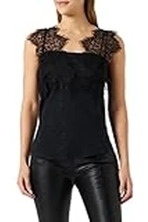 Pinko Talesia Top Crepe De Chine Jac Tanktop voor dames, , 42 NL