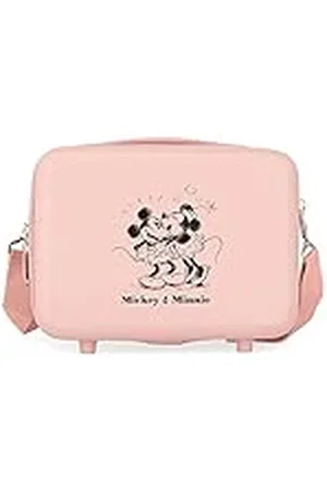 Disney Mickey & Minnie Kisses Toilettas, aanpasbaar, nude, 29 x 21 x 15 cm, stijf, ABS, 9,14 l, 0,8 kg, , Eén maat, Verstelbare toilettas