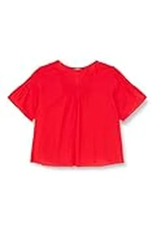 Samoon Dames 260049-21031 blouse, Power Red, 52