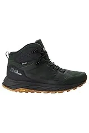 Jack Wolfskin Terraventure Texapore Mid M Wandelschoenen voor heren, zwart olijf, 39,5 EU, , 39.5 EU