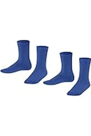 ESPRIT Uniseks-kind Sokken Foot Logo 2-Pack K SO Katoen Eenkleurig Multipack 2 Paar, , 31-34