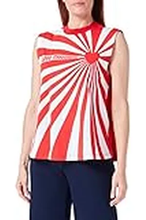 Moschino Dames Comfort Fit mouwloos T-shirt, , 46