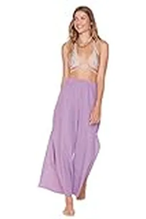 Trendyol Dames Beachwear Hoge Taille Wijde Pijpen Broek, , 64
