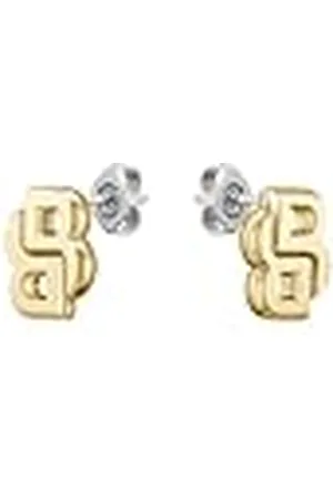 HUGO BOSS Jewelry YCON-collectie geelgouden oorknopjes voor dames, 1580562