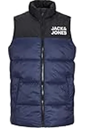 JACK & JONES JACK&JONES JUNIOR Jjetoby Bodywarmer Collar Sn Jnr West voor jongens, , 176 cm