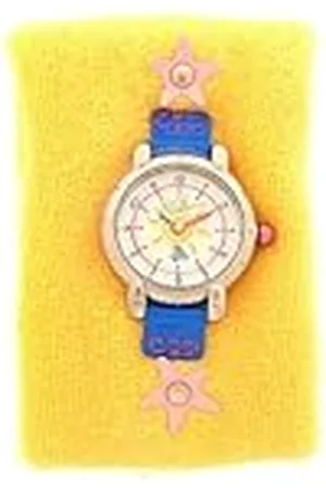 Lulu Castagnette Kinderhorloge analoog geel 38186