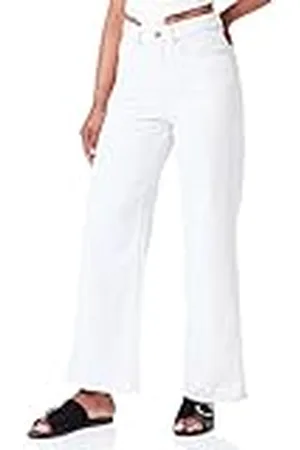 VERO MODA Dames Vmkathy SHR Wide CLR Ptt Jeans, , 26W / 28L
